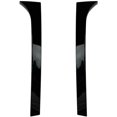 thumbnail image 1 of 2 pegatinas divisoras de alerón de techo de ala lateral de ventana trasera en negro brillante para Superb Estate B6 2008-2015, 1 of 5