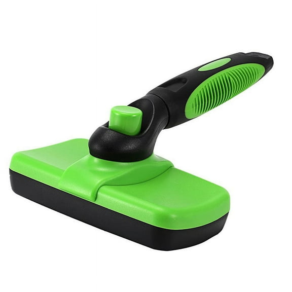 PAWOLOGY Dog/ Cat Slicker Brush Self Cleaning for De-matting/ Deshedding & Detangling Any Type of Fur & Size