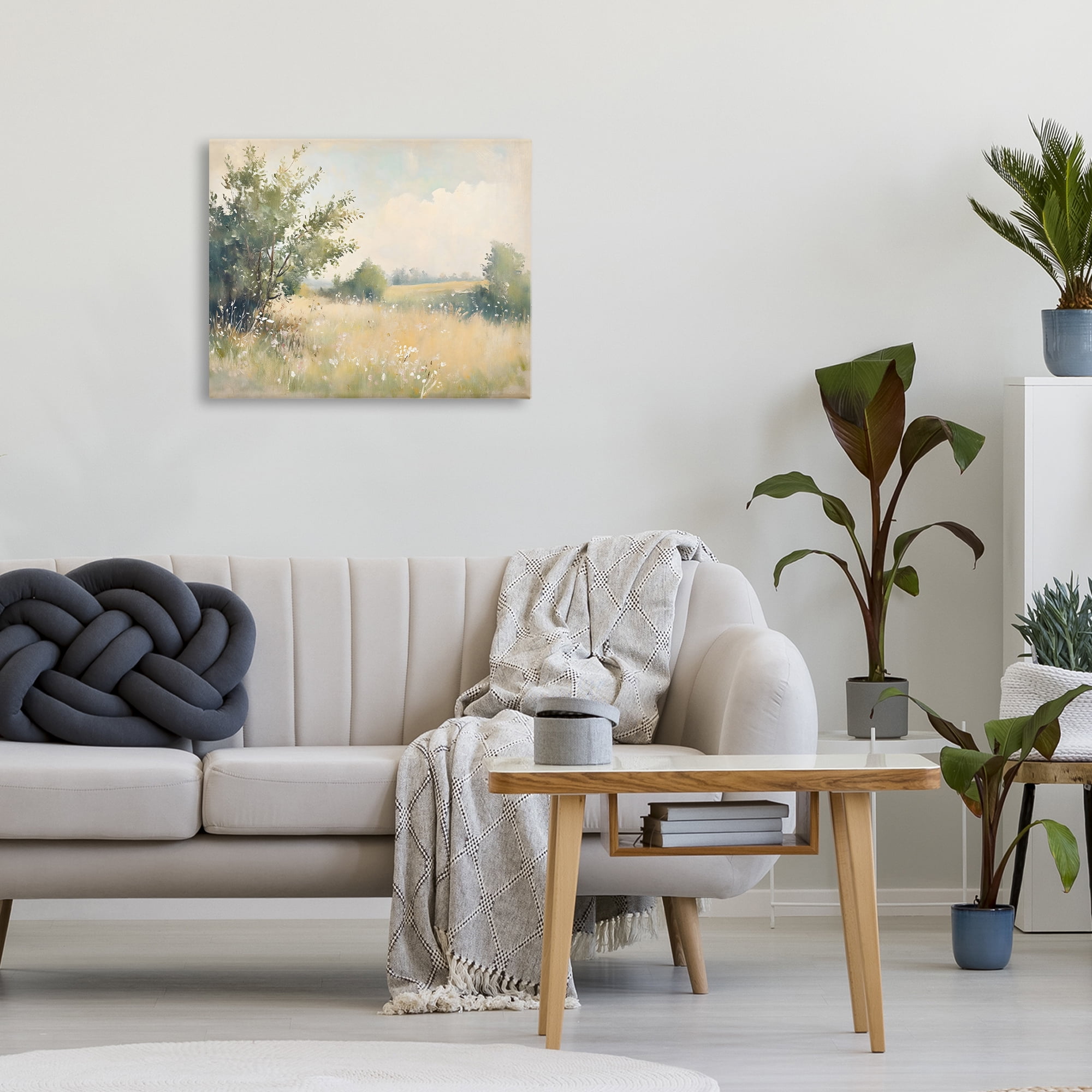 Stupell Industries Summer Meadow in Soft Light Canvas Wall Art, design by Creative Studio