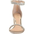 thumbnail image 2 of Jewel Badgley Mischka Womens Mayra Rhinestone Embellished Heels, 2 of 6