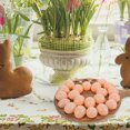 thumbnail image 4 of EASTIN Deviled Egg Plate Kitchen Countertops Wooden Tray Platter Serving Mustard Acacia, 4 of 6