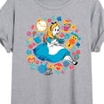 thumbnail image 3 of Alice in Wonderland - Alice With Icons - Juniors Ideal Flowy Muscle T-Shirt, 3 of 5