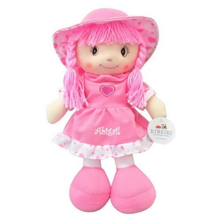 Personalized Sweetheart Cuddle Doll, Pink - 14 Inch