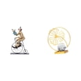 thumbnail image 1 of Figuras de payasos,Estatua de payaso,escultura,adorno de mesa,Colección de estatuillas de payasos adorables,Estatua de hoja,Estatua de hoja para decoración del hogar,artesanías y obras de arte, 1 of 8