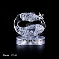 thumbnail image 2 of Fridja 3D Crystal Puzzle Jig-saw Clear Twelve 12 Constellation Astrolog Flash LED Light, 2 of 6