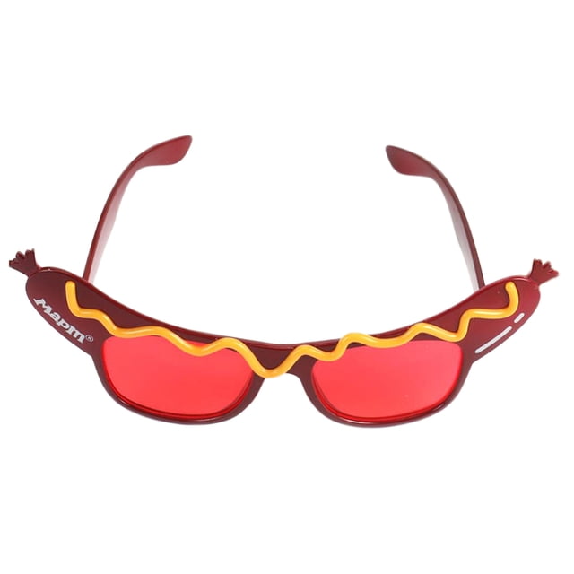 Gafas de sol Con Forma de Perrito Caliente Divertidas Sunnimix para Fiestas de Disfraces