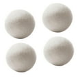 thumbnail image 1 of DPTALR Mouton Lot de 2/4 Balles de Séchage en Laine de Qualité Supérieure Réutilisables Assouplissant Naturel pour Tissu 7 cm, 1 of 9