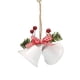 thumbnail image 1 of EZLIFE Adorno colgante clásico de campanas navideñas con forma de lazo para decoración navideña; M0W4, 1 of 7