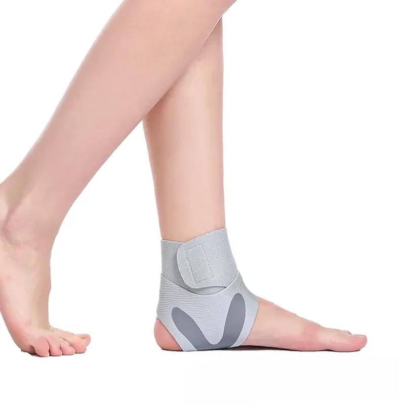 1 universal adjustable ankle brace - super breathable and silicone reinforced support - Durable neoprene foot covers for both men and women - customizable for sports, running, fitness