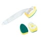 thumbnail image 4 of Fiudx Cepillo para Platos Resistente, Cepillo de Esponja Recargable, Utensilios de Cocina Fáciles de Limpiar, Dispensador de Líquido Duradero, Uso Multiusos, Limpiador de Ollas y Sartenes, Juego de 2, 4 of 5