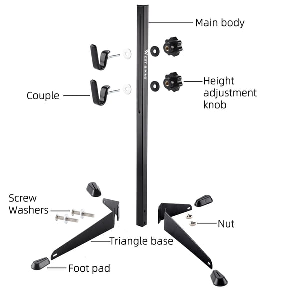 Parking Rack,Stand Bike Indoor Bike Adjustable Bike Siuke Buzhi