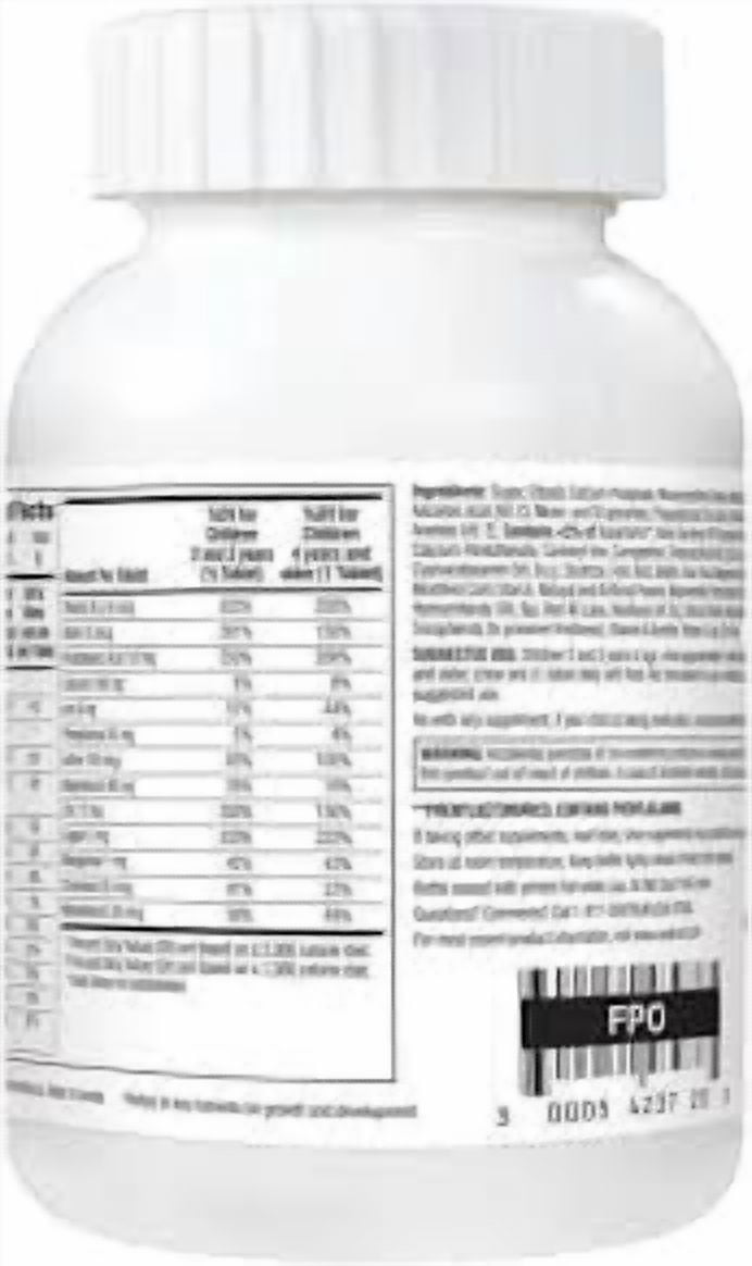 Centrum Kids Multivitamin Supplement Chewable, Fruit, 80 Count (2 Pack)