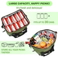 thumbnail image 5 of Tirrinia Camping Cooler Bag Insulated, Shoulder Strap and Bottle Opener 20 Cans Portable Ice Chest, 5 of 7
