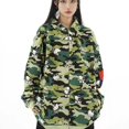 thumbnail image 1 of Sanrio Hello Kitty Hooded Sweater Anime Fashion Embroidery Cardigan Zipper Top Cotton Korean Loose Couple Coat Winter Y2K Girls, 1 of 4
