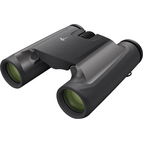 Swarovski Optik 8x25 CL Pocket Mountain Waterproof Roof Prism Binocular with 6.8 Degree Angle of View, Anthracite