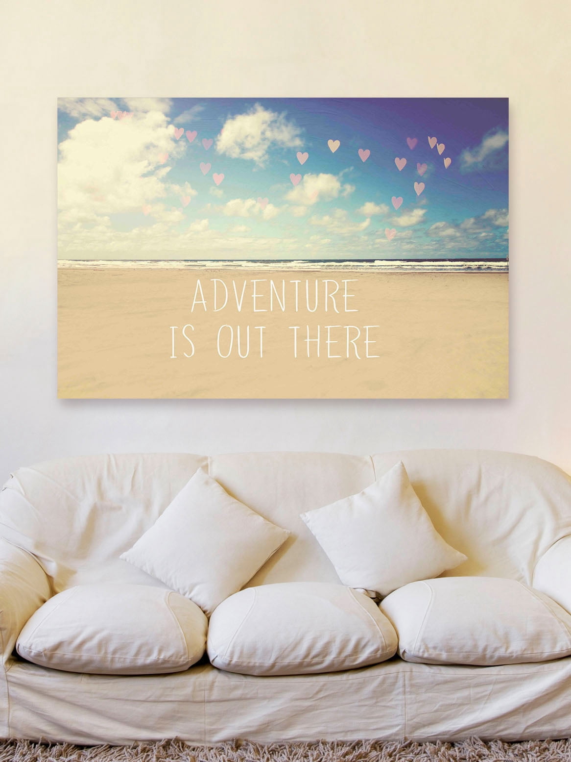 "Adventure Is out There" Painting Print on Wrapped Canvas