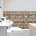 thumbnail image 3 of Durable And Resistant Interior Decor, Economical Solution Peel And Stick Wall Tiles, Easy To Install And Clean Adhesive Imitation Panels, Waterproof Removable For Kitchen,, 3 of 5