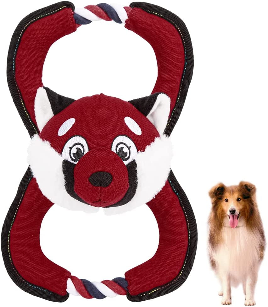 Squeaky Dog Toys,Dog Chew Toys Interactive Dog Toy Tug of War Dog Toy