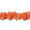 Orange, variant on Expo Int'l 10 yards of Tabitha Sequin Flower Beaded Trim