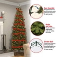 thumbnail image 4 of National Tree KW7-500-65 6.5 ft. Kingswood Fir Hinged Pencil Tree, 4 of 5