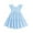 Blue, variant on Arshiner Toddler Dress Girls Backless Tiered Summer Dresses Cute Swing Beach Sundress with Pockets