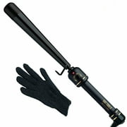 HOT TOOLS Professional Black Gold Reversed Tapered 1-1/4" Curling Wand