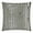 Charcoal, variant on Fifth Avenue Pillow - Silver