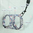 thumbnail image 2 of Cat Leash Back Strap 1 Set Hold Pets No Constraint Stable High Strength Dog Leash Back Strap, 2 of 5