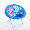 thumbnail image 3 of Nickelodeon Blue's Clues 19in Comfortable Blue Polyester Saucer Chair for Toddlers, 3 of 7