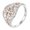 6, variant on Elegant Geometric Shaped Copper Rings With Double Hues Zircon For Comfortable All Day Wear In Sizes 6 To 10