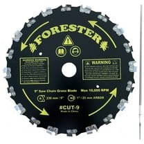 Forester 9 Inch Round File Brush Power Tool Blade