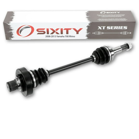 Sixity XT Rear Left Axle compatible with Yamaha Rhino 700 2013 - YXR7FDGR FDR FHD 4X4