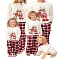 thumbnail image 1 of Pyjamas de Noël Assortis pour la Famille Ensembles de Pyjamas de Nuit pour Enfants-4t, 1 of 8