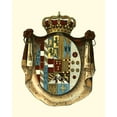 thumbnail image 2 of Vision Studio 26x32 White Modern Wood Framed Museum Art Print Titled - Regal Crest III, 2 of 4