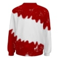 thumbnail image 4 of Gibobby Sudaderas de moda para mujer Navidad Sin Ocio Manga Larga Cuello Redondo Polar, holgado a la moda (Rojo, XL), 4 of 5
