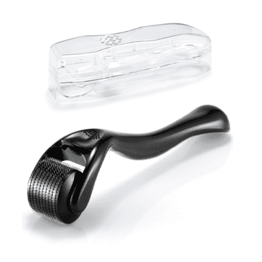 Derma Roller, 0.5mm, 540 Microneedle Roller - Storage Case Included