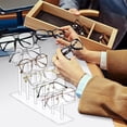 thumbnail image 3 of BAETEUY 1 Set Acrylic Glasses Display Stand Multi-tiers Heavy Duty Non-slip Freestanding Desktop Sunglasses Eyeglasses Eyewear Show Holder Rack, 3 of 8