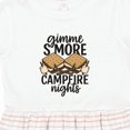 thumbnail image 4 of Inktastic S'more Campfire Nights Girls Toddler Dress, 4 of 5