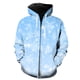 thumbnail image 1 of Sudadera con capucha y cremallera para hombre, diseño de copos de nieve de invierno, estilo hip hop, unisex, de gran tamaño, divertida, con estampado 3D, informal, con capucha, chaquetas y tops, 1 of 6