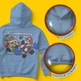 thumbnail image 6 of Nintendo Super Brothers Boy's Hoodie - Mario Kart Zip-Up Hooded Sweatshirt Jacket for Kids (Sizes 4-20), 6 of 9