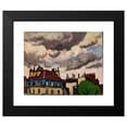 thumbnail image 2 of Henry Lyman Saÿen 17x15 Black Modern Framed Museum Art Print Titled - Rooftops and Clouds, Paris (1910-1912), 2 of 5