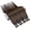 Chocolate Brown, variant on Aorsher 6D Human Hair Extensions 2nd Generation Real Invisible Seamless No Trace 6D Hair Extensions 10 Rows 50G 5 strands 14inch Jet Black
