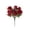 Red,12.99*3.94IN, variant on Artificial Flowers Like Real Artificial Bouquet, Mixed Silk Artificials Roses Bouquet with Daisy Chrysanthemum White Flowers for Centerpiece Table Wedding Party, Available in 7 colors