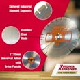 thumbnail image 4 of Virginia Abrasives 116514 14 in. Diamond Blade, 4 of 7