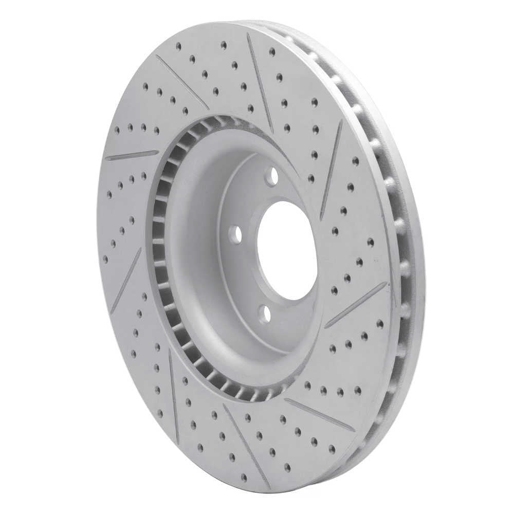 Dynamic Friction Company 830-11032L DFC Geoperformance Rotor - Drilled and Slotted
