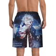 thumbnail image 4 of Jujutsu Kaisen Men's Swim Trunks Quick Dry Board Shorts Bathing Suit Swimsuits Beach Shorts with Mesh Lining, 4 of 7