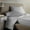 Solid Steel Grey, variant on Winter Brush Print Ultra Soft and Supreme Quality Sheet Set & Pillow Cases