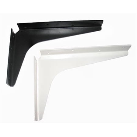 Cantilever Support Brackets - Black - 24 in. - Durable Steel Construction