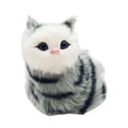 thumbnail image 4 of Cat de juguete de lujo eléctrico, gato interactivo electrónico de gato educativo sentado sentado cola de cola para niños festivales para niños niños, 4 of 8