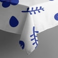 thumbnail image 3 of 42x42 Inch Waterproof Square Tablecloth, Thickened Polyester Table Cover for Dining & Parties, Floral Print, 3 of 6